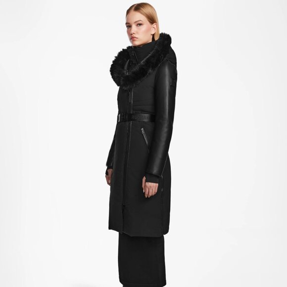 RUDSAK MISALA FITTED DOWN COAT - Picture 4 of 7